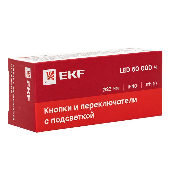 Кнопка BA51 с подстветкой 230В желт. NO PROxima EKF xb2-bw51-230