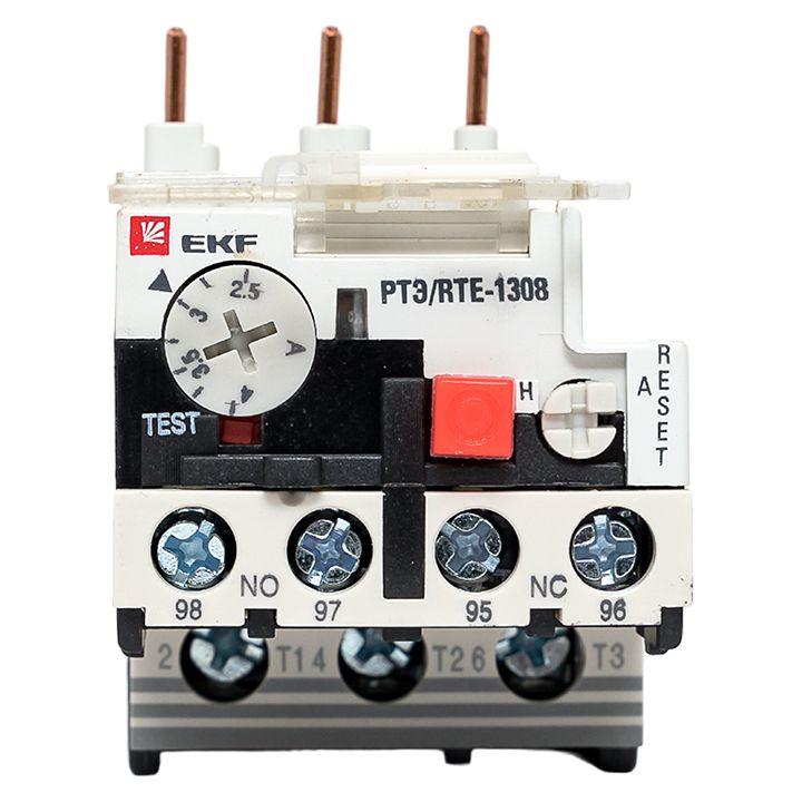 Реле тепл. РТЭ 1308 2.5-4А EKF rel-1308-2.5-4