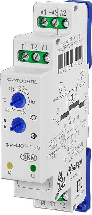 Фотореле ФР-М01-1-15 ACDC24В/AC230В УХЛ4 с ФД-3-1 Меандр A8302-19911656