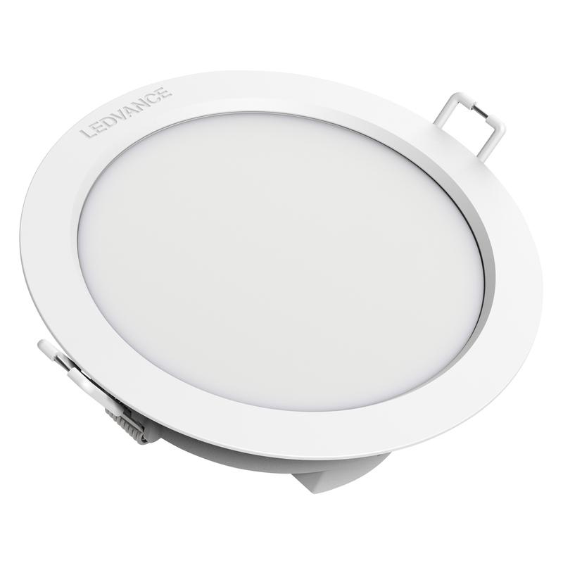 Светильник светодиодный Eco Class Downlight DL 840 WT 8Вт 4000К IP44 760лм ДВО даунлайт кругл. встраив. ультратонкий LEDVANCE 4058075644199